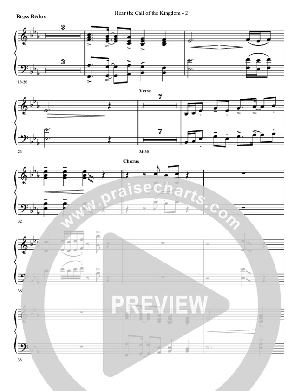 Hear The Call Of The Kingdom Synth Brass (G3 Worship)