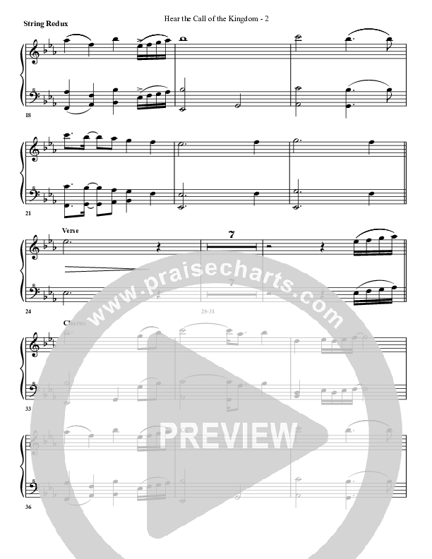 Hear The Call Of The Kingdom Synth Strings (G3 Worship)