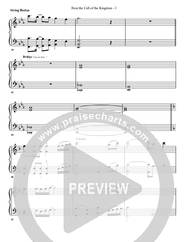 Hear The Call Of The Kingdom Synth Strings (G3 Worship)