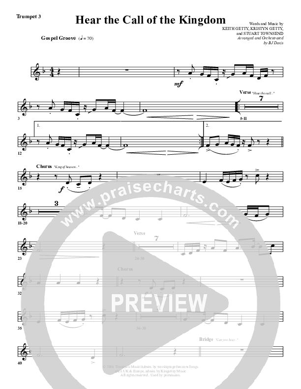 Hear The Call Of The Kingdom Trumpet 3 (G3 Worship)