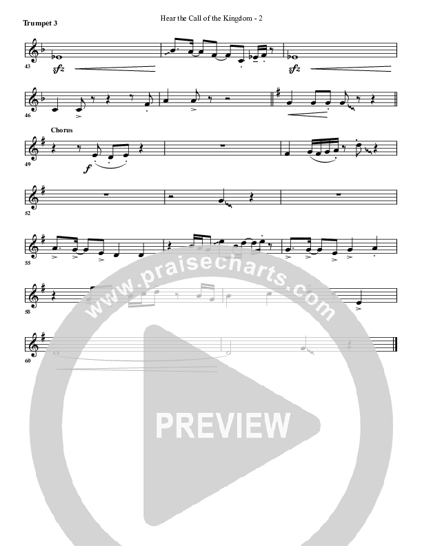 Hear The Call Of The Kingdom Trumpet 3 (G3 Worship)