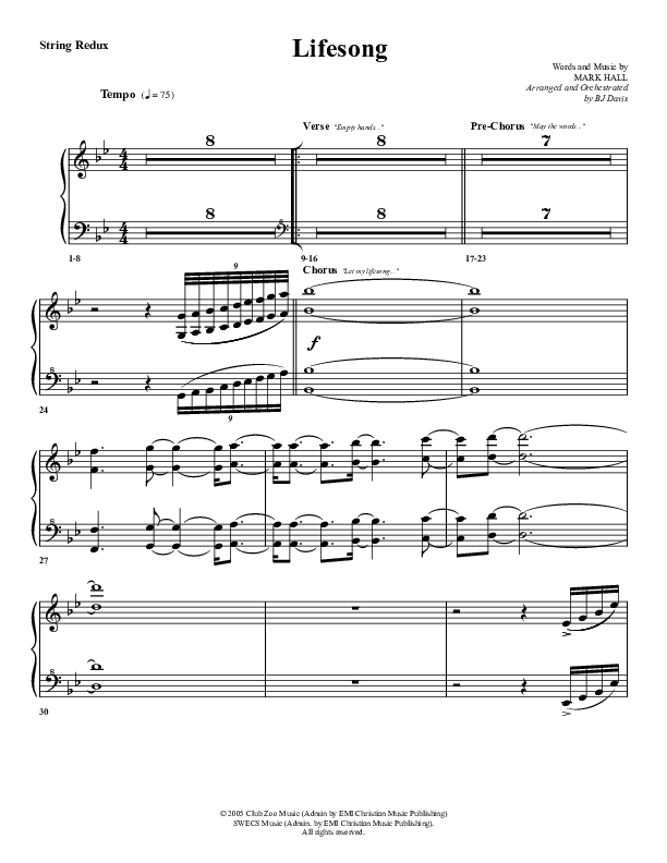 Lifesong Synth Strings (G3 Worship)