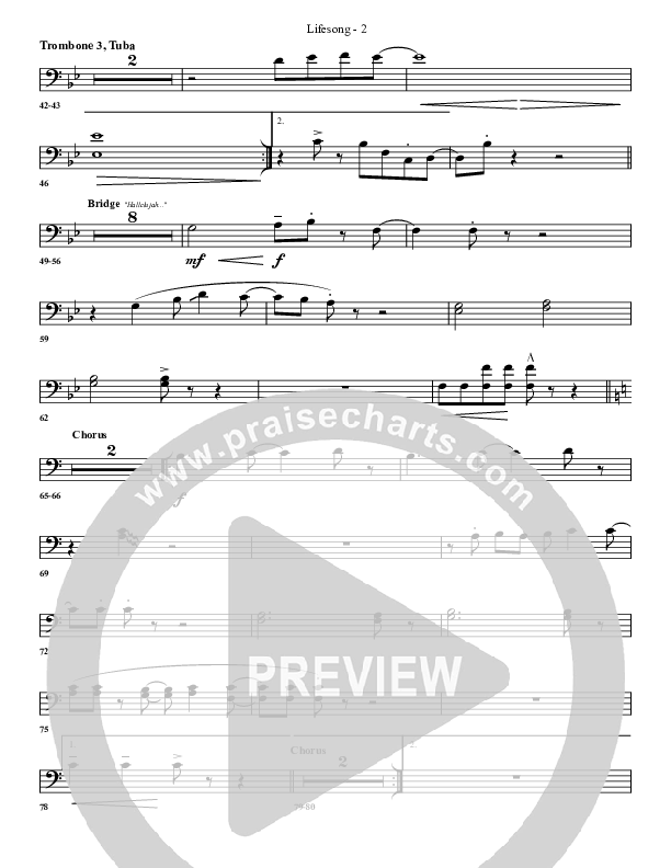 Lifesong Trombone 3/Tuba (G3 Worship)
