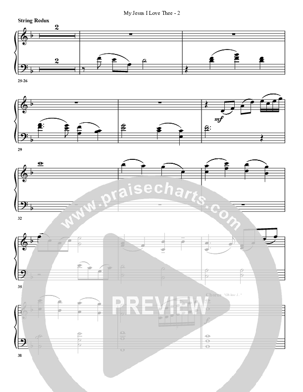 My Jesus I Love Thee Synth Strings (G3 Worship)