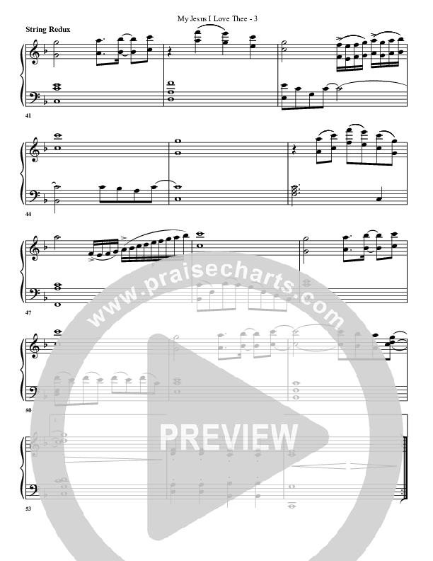 My Jesus I Love Thee Synth Strings (G3 Worship)