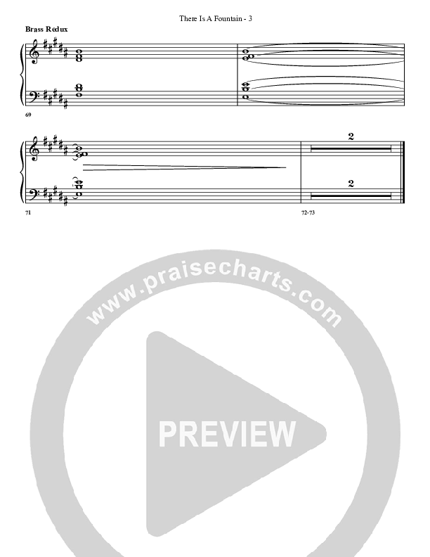 There Is A Fountain Synth Brass (G3 Worship)