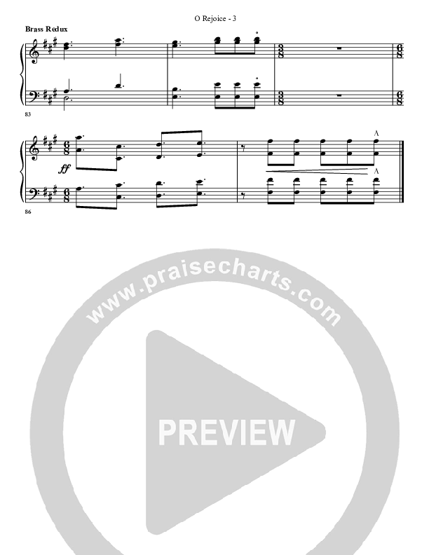 O Rejoice Synth Brass (G3 Worship)