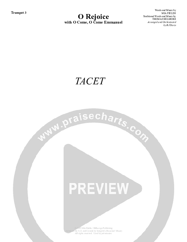 O Rejoice Trumpet 3 (G3 Worship)