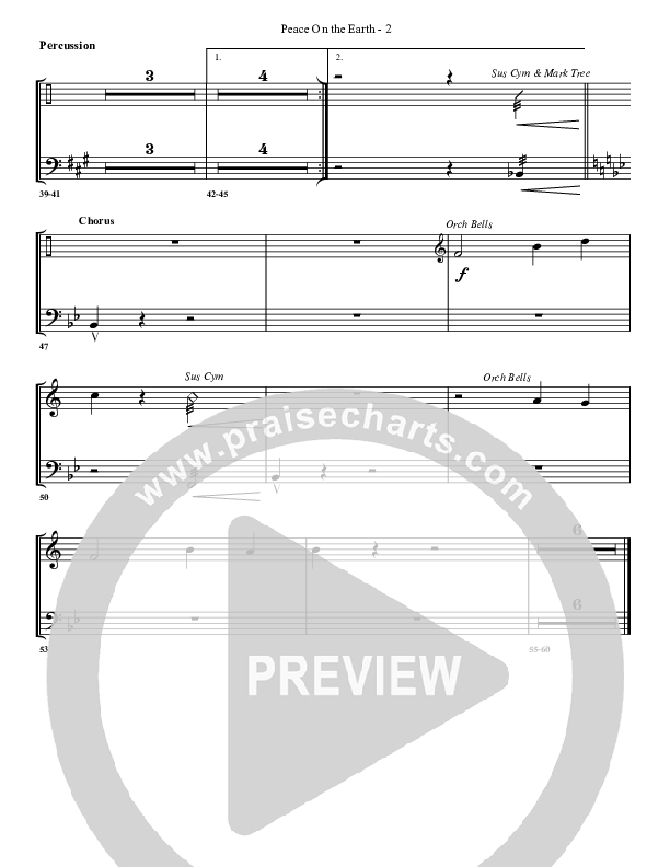 Peace On Earth Percussion (G3 Worship)