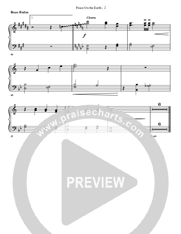 Peace On Earth Synth Brass (G3 Worship)