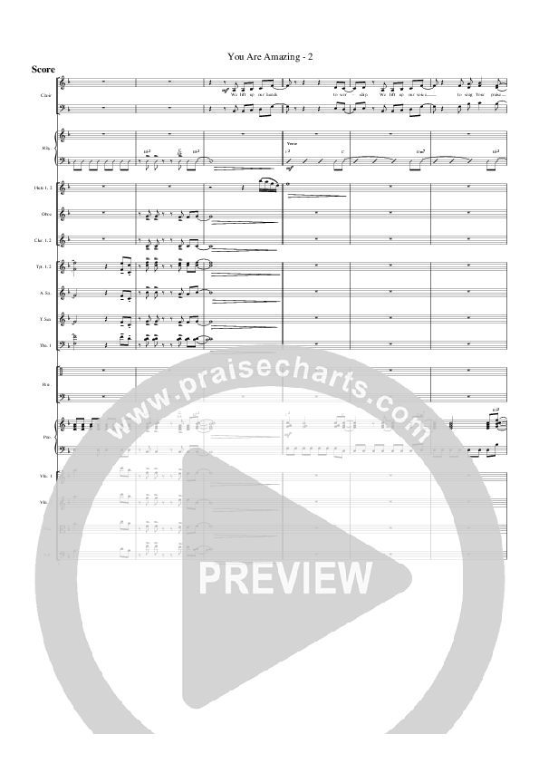 You Are Amazing Orchestration (G3 Worship)