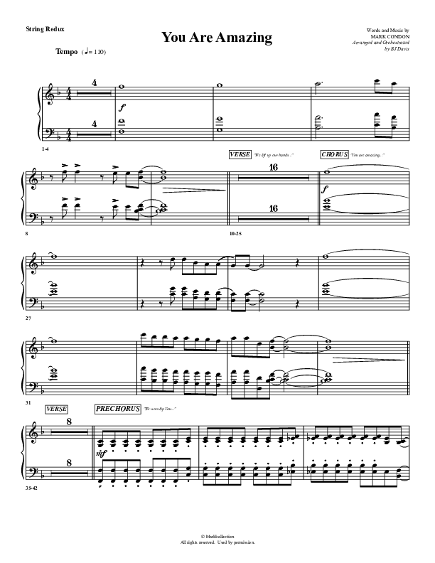 You Are Amazing Synth Strings (G3 Worship)