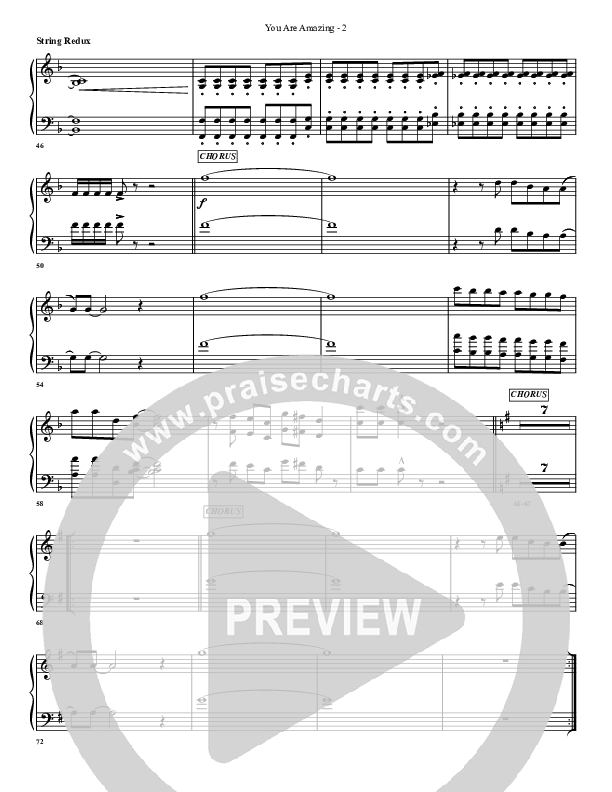 You Are Amazing Synth Strings (G3 Worship)