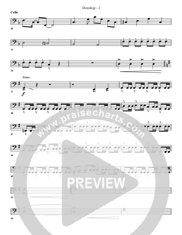 Doxology Cello (G3 Worship)