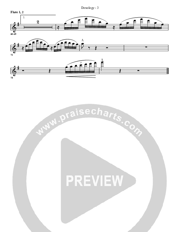 Doxology Flute 1/2 (G3 Worship)