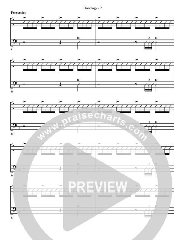 Doxology Percussion (G3 Worship)