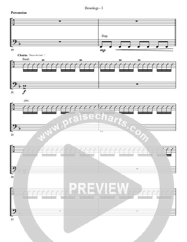 Doxology Percussion (G3 Worship)