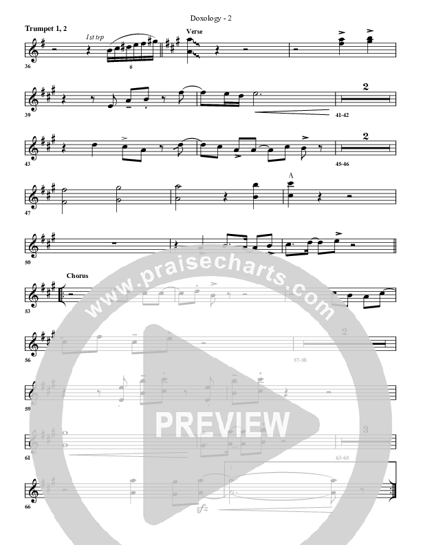 Doxology Trumpet 1,2 (G3 Worship)