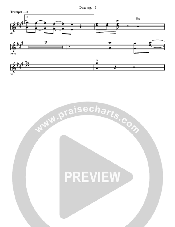 Doxology Trumpet 1,2 (G3 Worship)