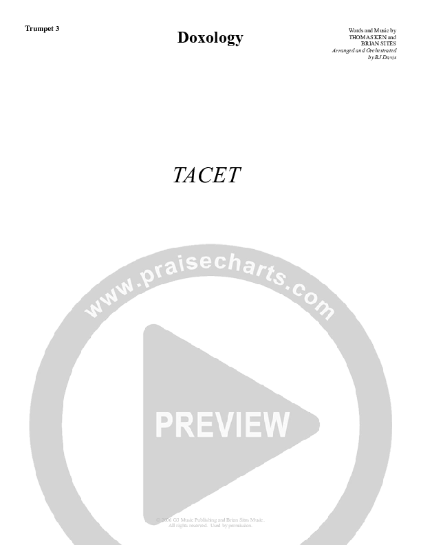 Doxology Trumpet 3 (G3 Worship)