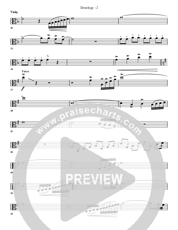 Doxology Viola (G3 Worship)