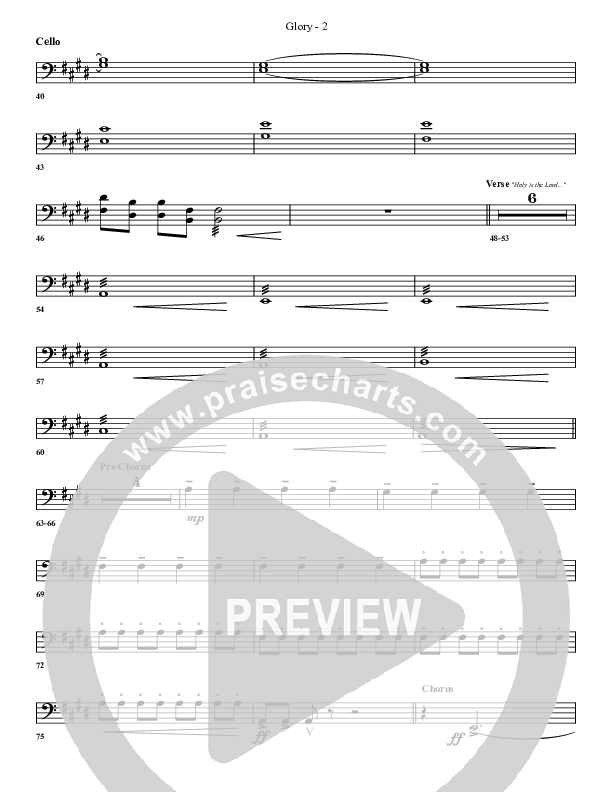 Glory Cello (G3 Worship)