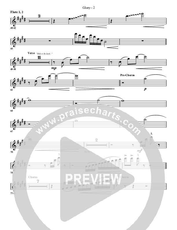 Glory Flute 1/2 (G3 Worship)