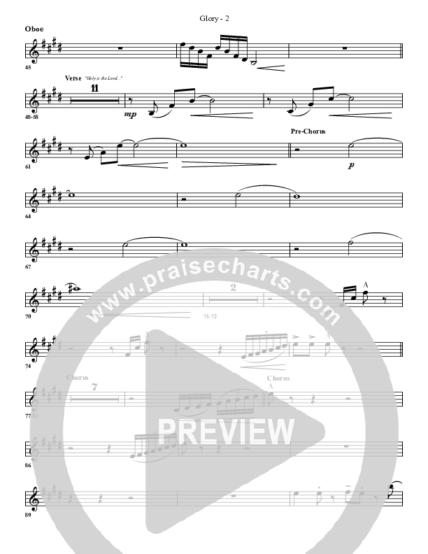 Glory Oboe (G3 Worship)