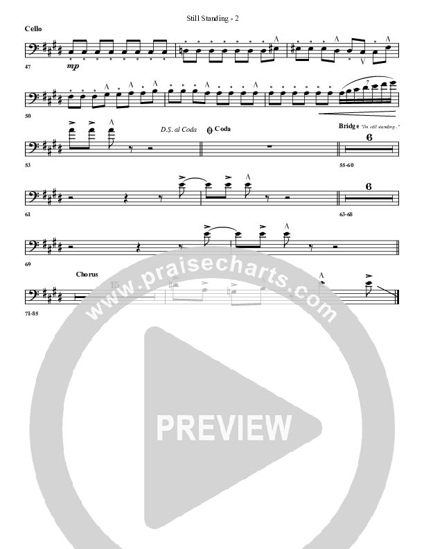 Still Standing Cello (G3 Worship)