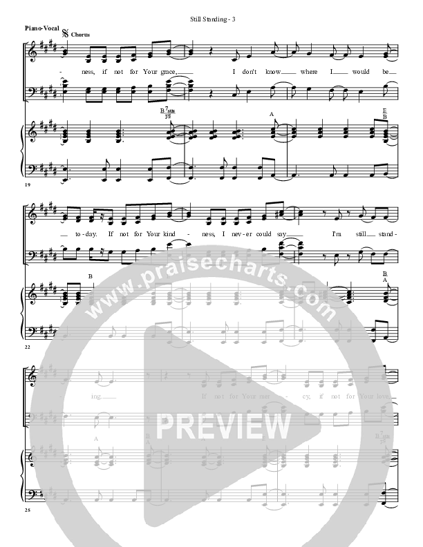 Still Standing Piano/Vocal (G3 Worship)