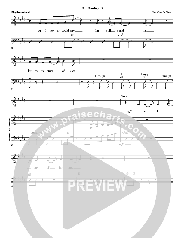 Still Standing Rhythm/Vocal (G3 Worship)