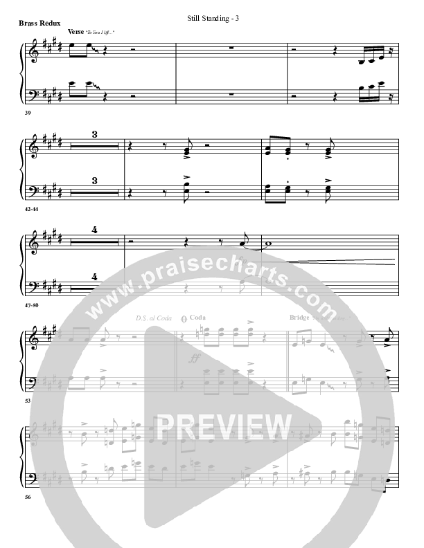 Still Standing Synth Brass (G3 Worship)