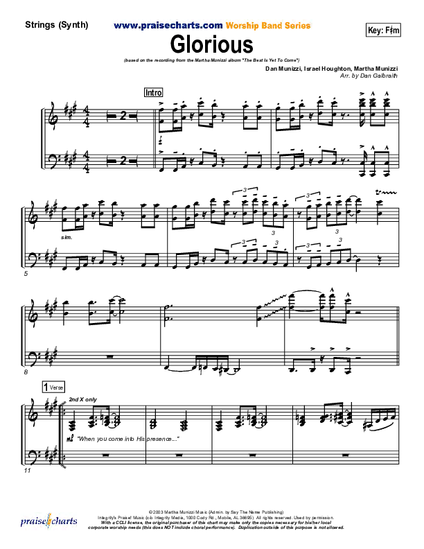 Glorious Synth Strings (Martha Munizzi)