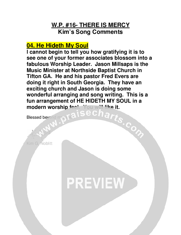 He Hideth My Soul Orchestration (G3 Worship)