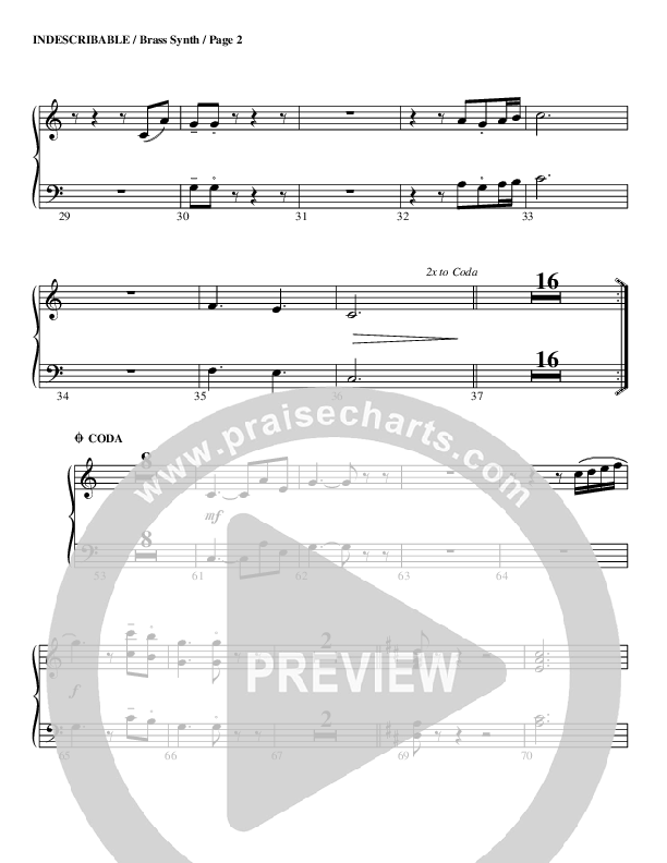 Indescribable Synth Brass (G3 Worship)