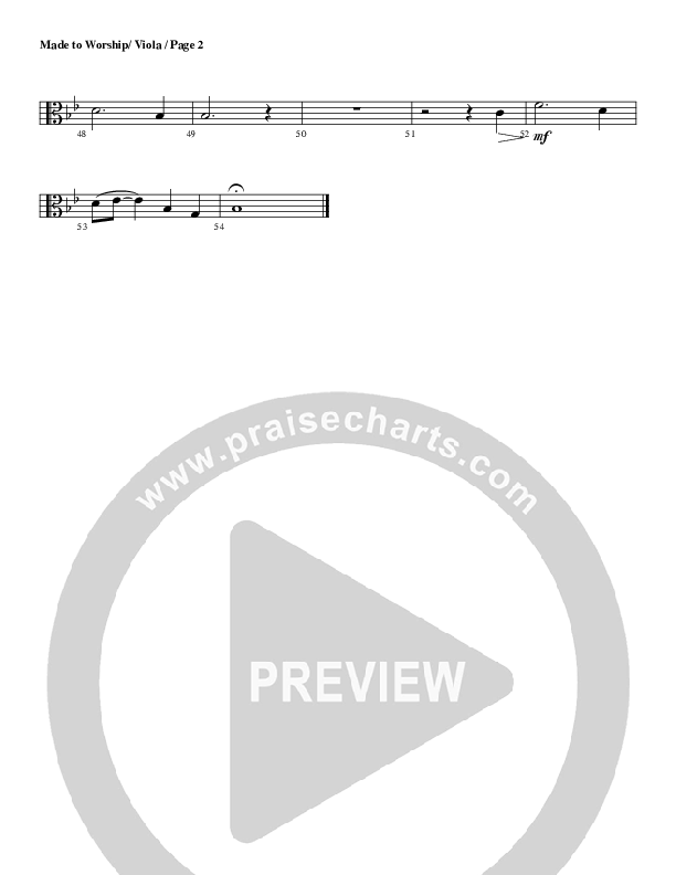 Made To Worship Viola (G3 Worship)