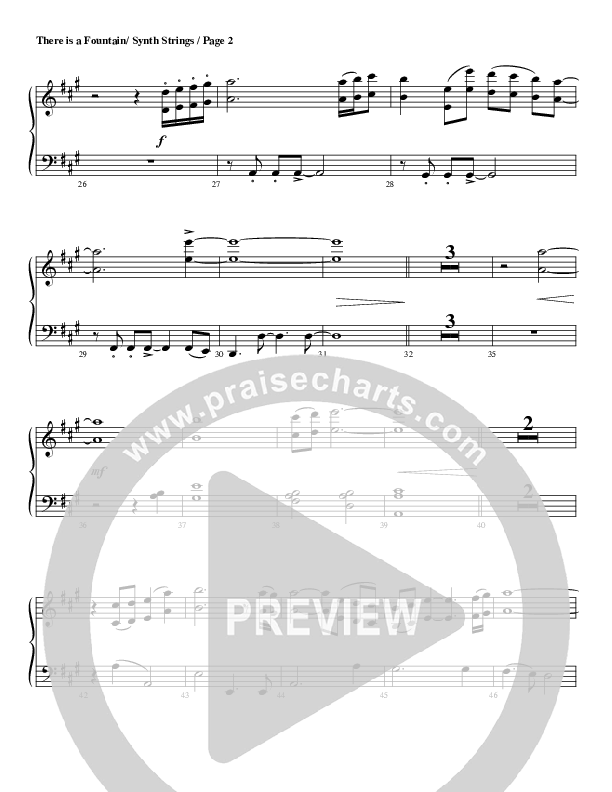 There Is A Fountain Synth Strings (G3 Worship)