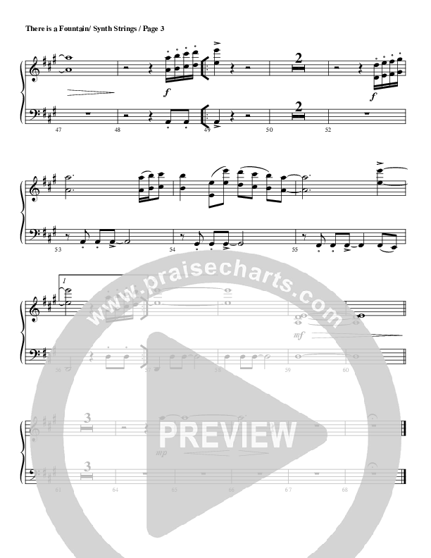 There Is A Fountain Synth Strings (G3 Worship)