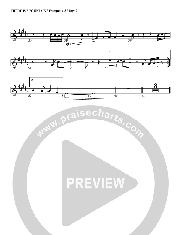 There Is A Fountain Trumpet 2/3 (G3 Worship)