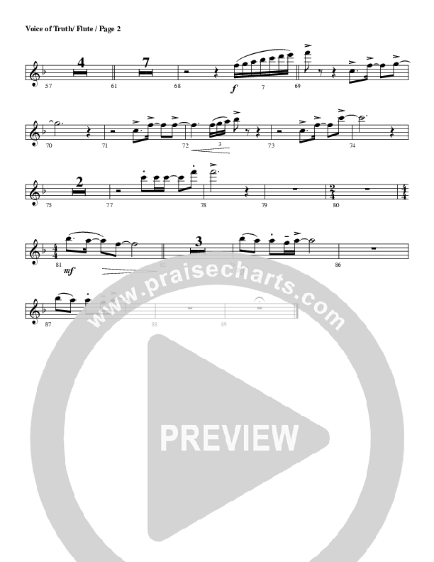 Voice of Truth Flute (G3 Worship)