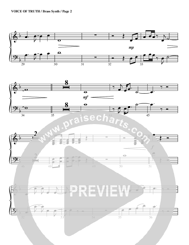 Voice of Truth Synth Brass (G3 Worship)