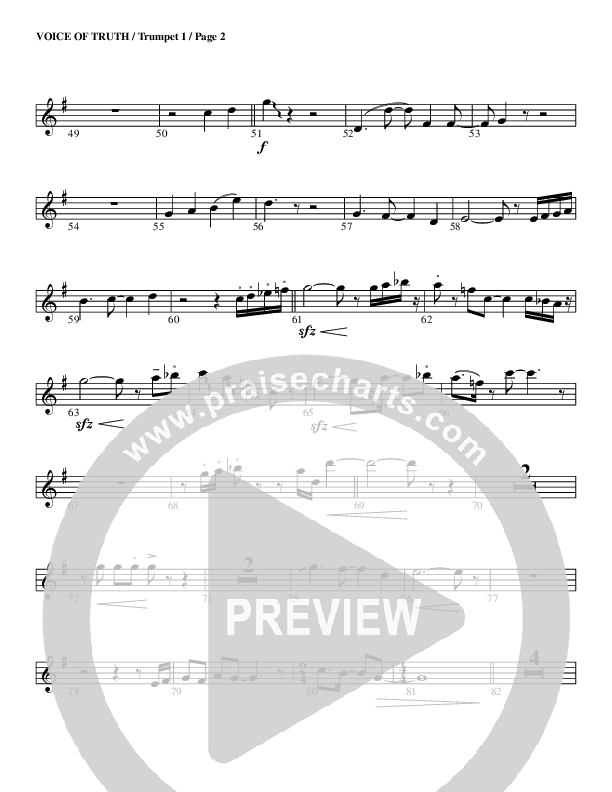 Voice of Truth Trumpet 1 (G3 Worship)