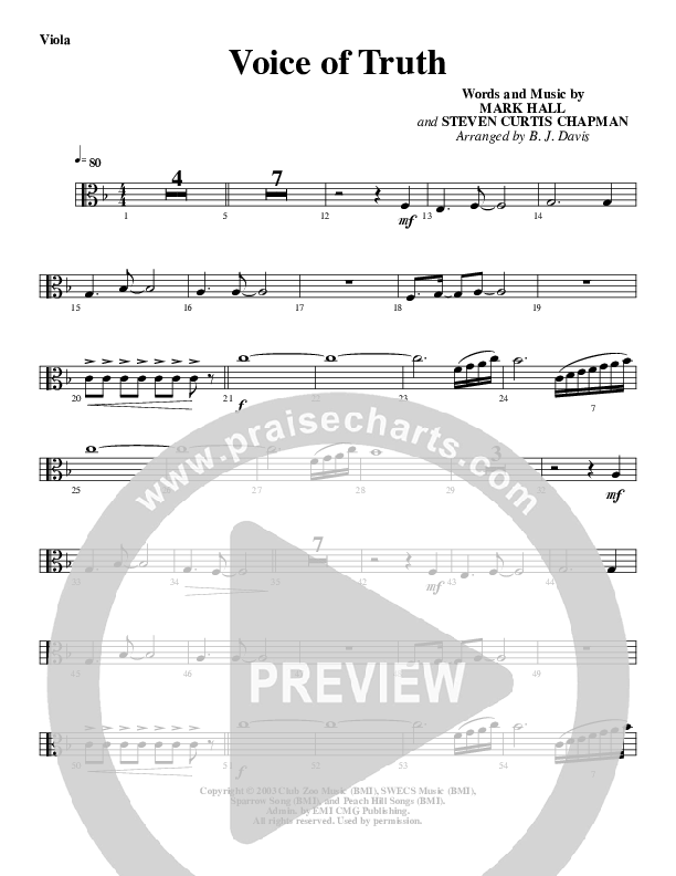 Voice of Truth Viola (G3 Worship)