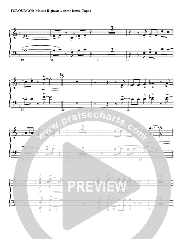 For Our God Synth Brass (G3 Worship)