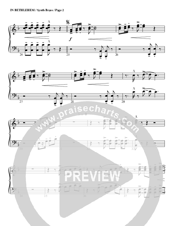 In Bethlehem Synth Brass (G3 Worship)
