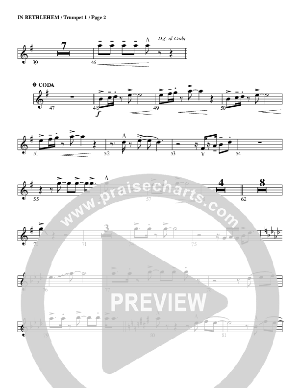 In Bethlehem Trumpet 1 (G3 Worship)