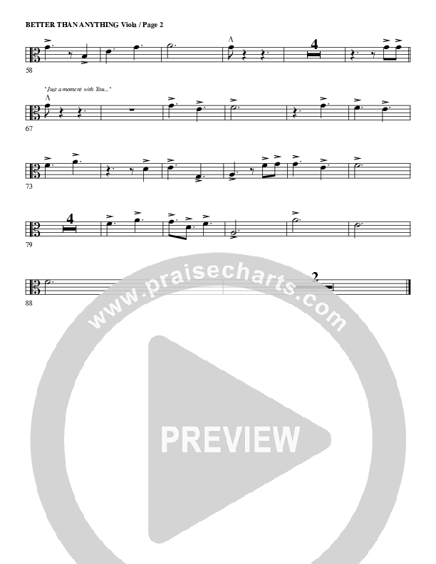 Better Than Anything Viola (G3 Worship)