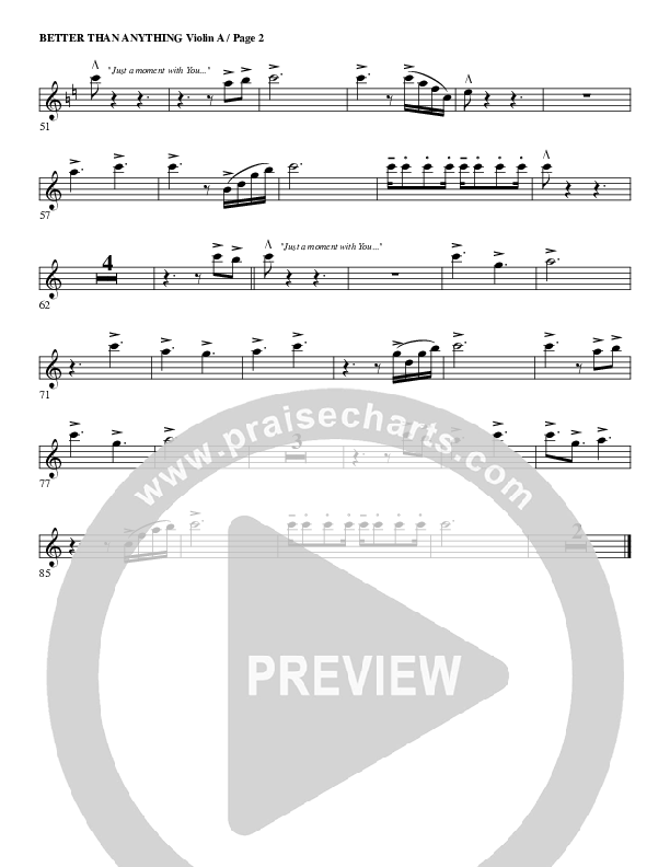 Better Than Anything Violin 1 (G3 Worship)