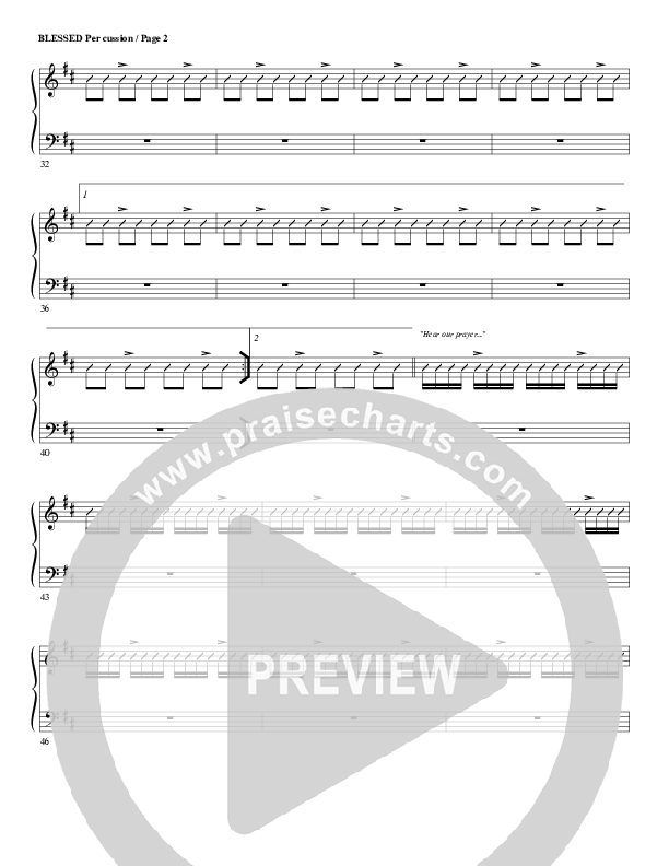 Blessed Percussion (G3 Worship)