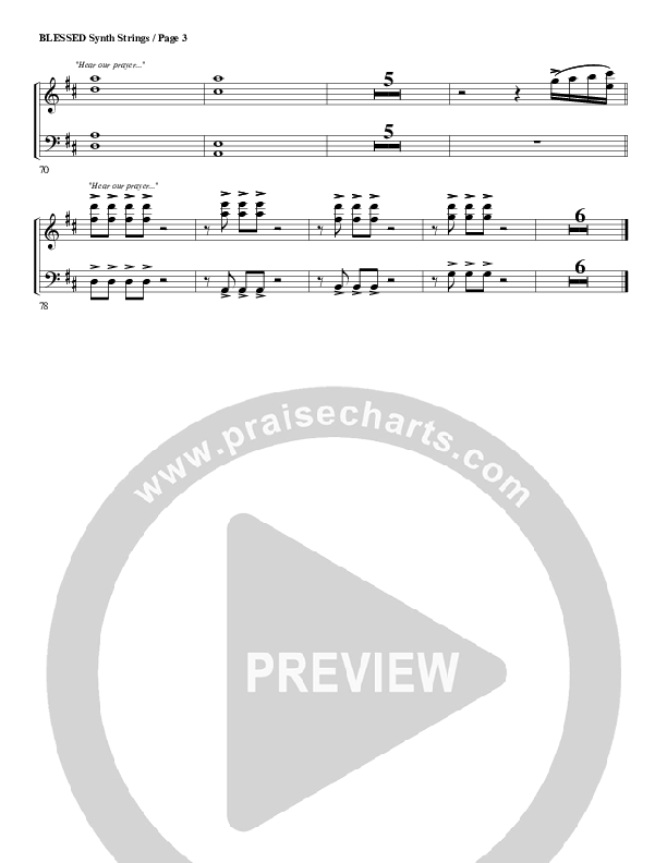 Blessed Synth Strings (G3 Worship)